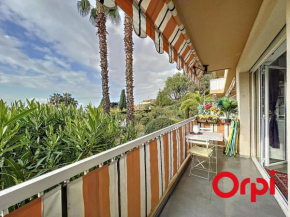 Calme 2 pièces avec Wifi, terrasse et vue mer à Menton - FR-1-647-19